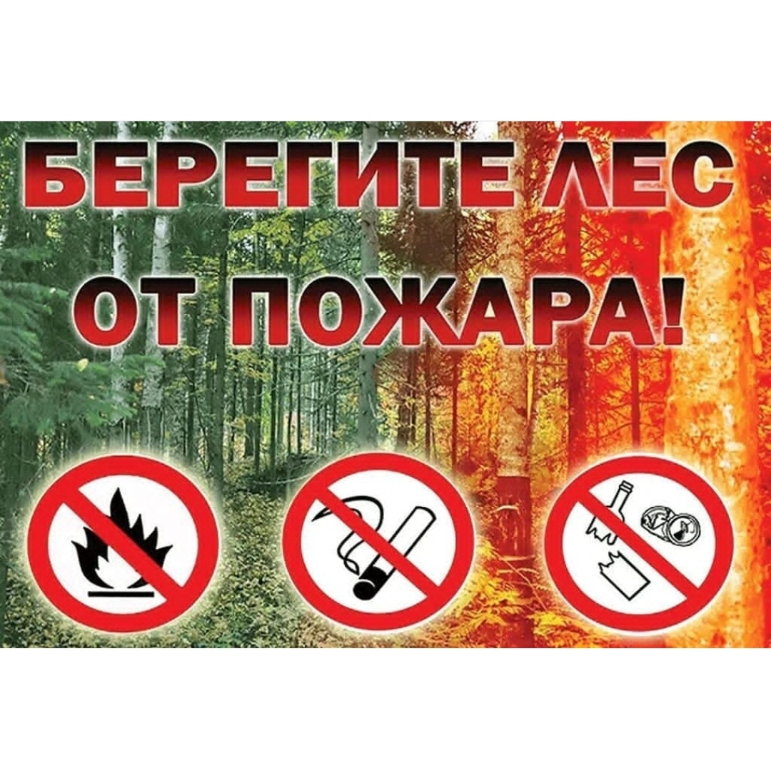 Знак берегите лес от пожара